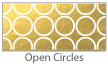 open circles